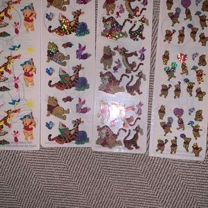 Lot of 4 vintage stickers